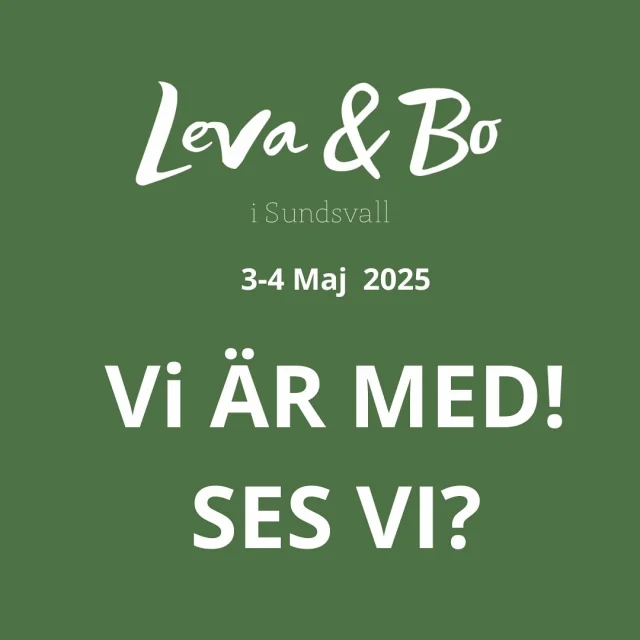 I år kommer jag, så klart, vara med på årets @levaochbomassan Det är ju vårens höjdpunkt för oss sundsvallsbor, eller hur?

Jag laddar med fina plantor, garanterat odlade utan konstigheter så att alla våra insekter kan kalasa på sommarplantor vi väljer att sätta ut i våra trädgårdar. Jag har inte en sådan stor odlingen vilket göra det är ett begränsat utbud med hög kvalitet. Du kommer att hitta: 

Dahlior
Luktärter
Jätteverbena
Verbena Bampton

I samarbete med @impecta.se och @granngarden.sundsvall 

I år kommer jag att ha ett antal workshops där jag visar praktiskt vad man kan odla just nu för att kunna skörda fantastiska buketter ända in till frosten. I priset får@du med en härlig påse med alla fröer du behöver. Det är begränsat med plats och bokningen kommer upp senare under veckan. 

Dessutom kommer ett barnbord att finnas så att alla barn kan komma och skapa krukor och så solrosfrö. 

Vi ses väl? 👩‍🌾🤎🌼

#Snittblomster #härodlat #blomsterbonde #snittblomsodlareisverige #snittblommor #snittblomsodling #blomsterbukett #snittblomsodlare #blomster #dahlia #dahlior #dahlias #självplock #blomsterbutik #blomsterfältetpåfröst #levaochbomässan #impectafröhandel #granngården